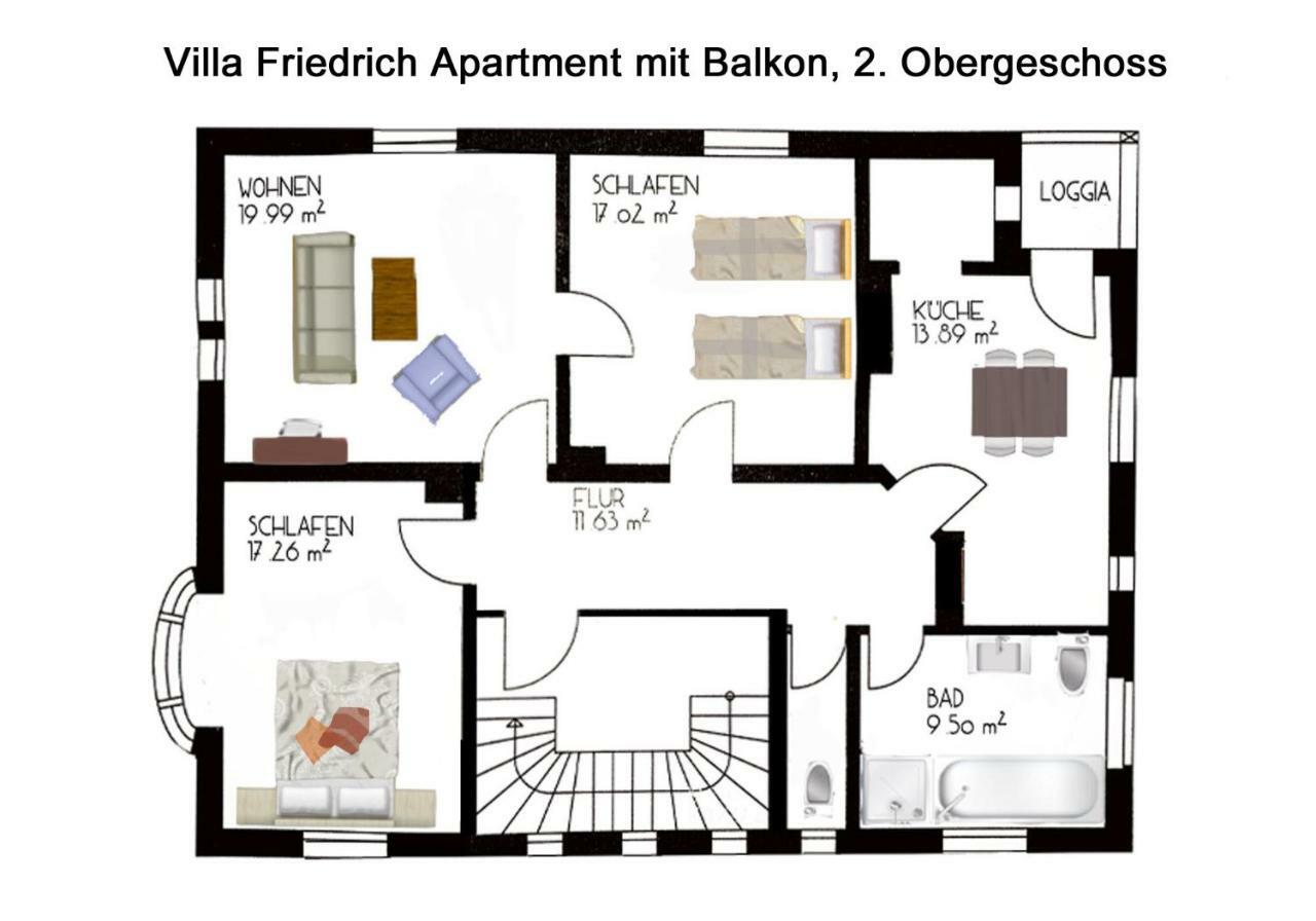 Villa Friedrich Bayreuth Luaran gambar