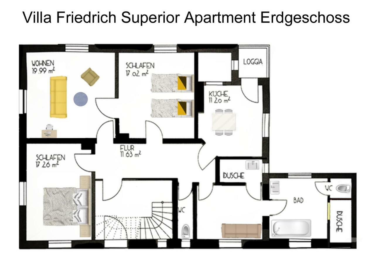 Villa Friedrich Bayreuth Luaran gambar